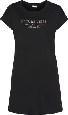 Produktbild von LASCANA Nachthemd schwarz Größe 32/34