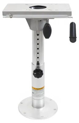 Obrázok produktu pre Ručne nastaviteľné podnožie pre loďový sedák 38–60 cm s montážnou doskou