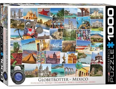 Obrázok produktu pre Puzzle s 1000 dielikmi Globetrotter Mexiko