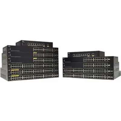 Produktbild von Cisco SG350-28MP, Managed, L3, Gigabit Ethernet (10/100/1000), Power over Ethernet (PoE)