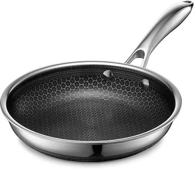 Obrázek produktu pro Pánev 20 cm - bez - vhodná na indukci - nerezová ocel - 20 cm