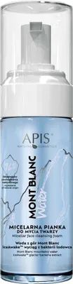 Produktbild von Apis – Mont Blanc Water – Mizellenschaum zur Make-up-Entfernung und Gesichtsreinigung 150 ml