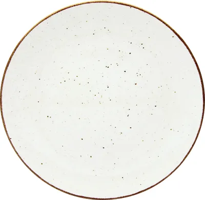 Produktbild von CREATABLE Speiseteller 25cm Vintage Nature weiß