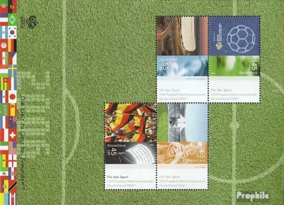Produktbild von Briefmarken BRD (BR.Deutschland) 2006 Mi Block67 (kompl.Ausg.) gestempelt Sport