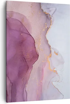 Produktbild von Bild auf Leinwand - Leinwandbild - Einteilig - Marmor Pink Violett - 50x70cm - Wand Bild - Wanddeko - Wandbilder - Leinwanddruck - Wanddekoration - Leinwand bilder - Wandbild - PA50x70-4668