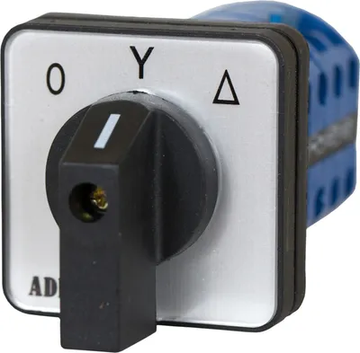 Produktbild von Universal-Nockenschalter 0-Y-T Drehschalter Wechselschalter 16A 230/400V 3 Phasen 3 Positionen