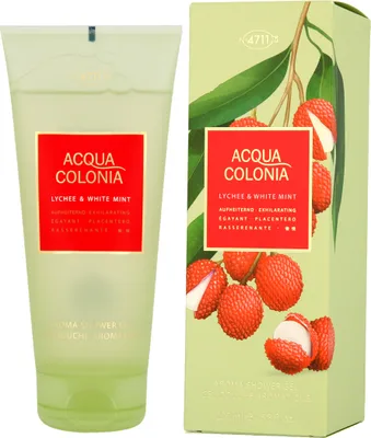 Obrázok produktu pre 4711 Acqua Colonia Lychee & White Mint SG 200 ml UNISEX