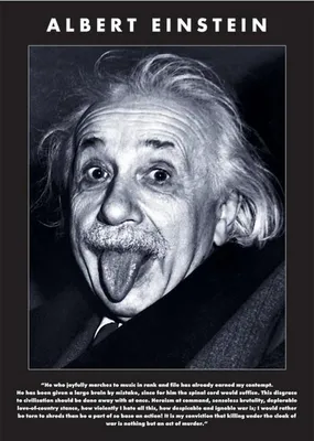 Immagine prodotto di EINSTEIN Albert - Tongue - 40x51 cm - Poster
