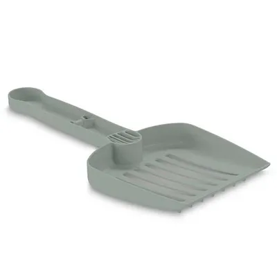 Immagine prodotto di Paletta per escrementi in plastica riciclata ECO grigio Zolux