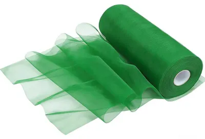 Produktbild von Tüllrolle 30 cm x 91,4 m - Hochzeitsdekoration - DIY Tutu - Rock - Tischläufer - Stoff - Organza