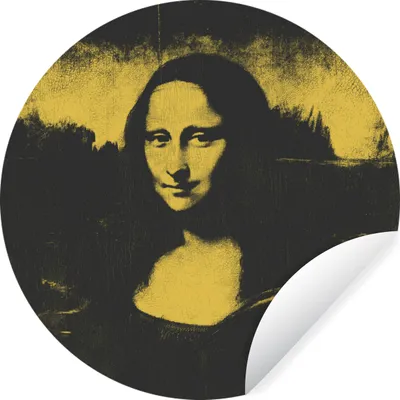 Produktbild von MuchoWow® - Tapetenkreis - Wandbild rund - Schlafzimmerdekoration - Wanddeko - runde Tapete - Kunst für zu Hause