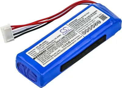 Produktbild von TECHTEK Akku Kompatibel mit [JBL] Charge 3 2016, Charge 3 2016 Version Ersetzt GSP1029102A