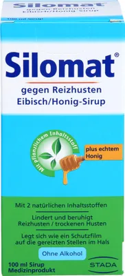 Produktbild von Silomat gegen Reizhusten Eibisch/Honig-Sirup, 100 ml Lösung