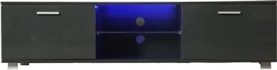 Produktbild von TV-Schrank TV-Schrank Tenus inkl. LED Korpus weiß Front weiß hochglanz