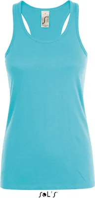 Produktbild von SOLs 01826 | Damen Justin Tee-Shirt / Halbgekämmte Baumwolle - Farbe: Atoll Blue - Größe: S