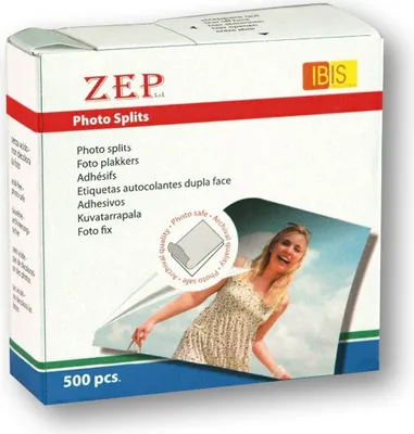 Immagine prodotto di Punti fotografici adesivi 13x17mm - 500 pezzi