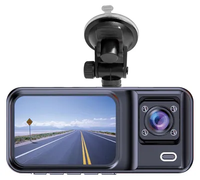 Immagine prodotto di Denver CCT-2500 Dashcam con doppia telecamera nera Nuovo