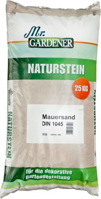 Produktbild von 25kg Mauersand nach DIN1045 Mr.Gardener