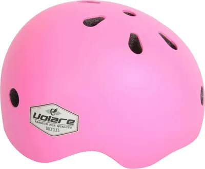 Zdjęcie produktu dla Dziecięcy kask rowerowy Volare różowy - bezpieczeństwo i styl dla żądnych przygód dzieci! Regulowany kask, testowany przez obwód głowy 45-51 cm