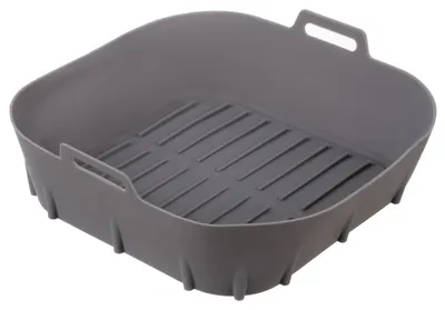 Imagen del producto de Ruhhy 25464 Molde de silicona para freidora de aire caliente, gris