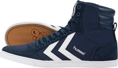 Image de Hummel Slimmer Stadil High Sneaker chaussures bleu 063511-7647, Taille:40 EU