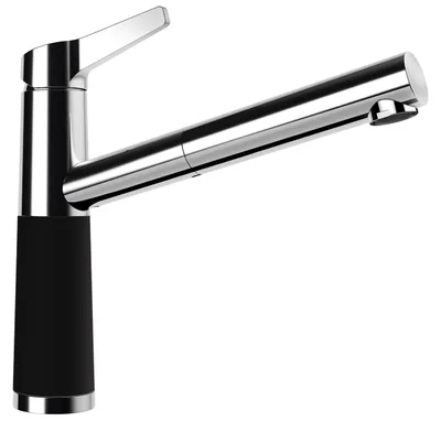 Produktbild von SCHOCK Niederdruck Armatur SC-510 in Green Line NIGHT mit Brauseauslauf / CRISTADUR®