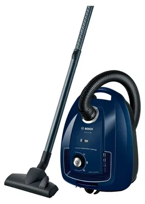 Produktbild von Bosch Serie 4 BGD38BU2, 600 W, Trommel-Vakuum, Trocken, Staubbeutel, 4 l, PureAir