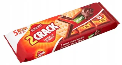 Obrázek produktu pro Roshen, křupavé sušenky s čokoládovou příchutí, 190 g