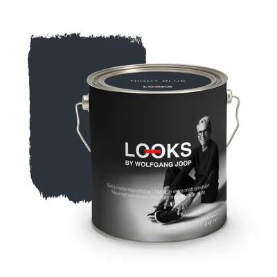 Produktbild von LOOKS by Wolfgang Joop Wandfarbe Night Blue 2,5 l