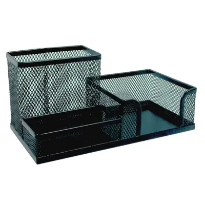 Produktbild von Drahtständer-Organizer 3-teilig, schwarz