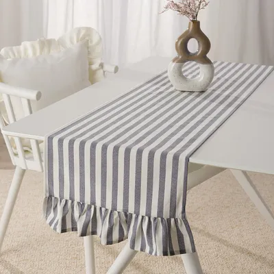 Obrázok produktu pre Bežec na stôl s volánom 40x160 cm