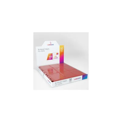 Produktbild von GGS30008 - Seiteneinschub mit 18 Taschen, 50 stk. rot