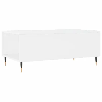 Produktbild von Couchtisch Weiß 90x50x36,5 cm Holzwerkstoff