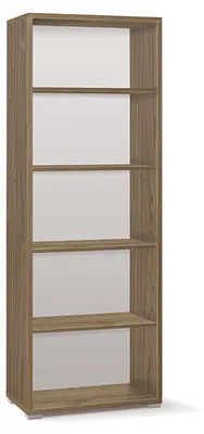 Immagine prodotto di Libreria Modulare 5 Ripiani 71x199x41 cm Noce Stelvio