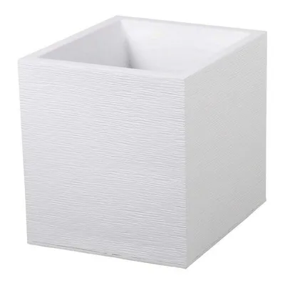 Produktbild von EDA Blumentopf Anthrazit Rot Anthrazit Dunkelgrau Kunststoff Quadratisch 5 cm