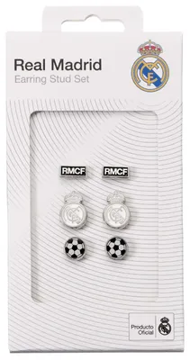 Produktbild von Real Madrid Set 3 Paar Ohrringe