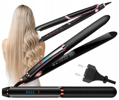 Produktbild von 2in1 Haarglätter Lockenstab Infrarot Ionentechnologie Keramik