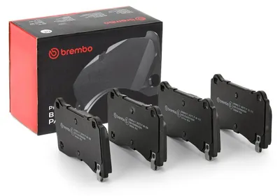 Produktbild von BREMBO Bremsbeläge Satz Vorne für TESLA Model Y (5YJY) P 09 028