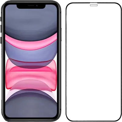 Produktbild von Smartphonica iPhone 11 volle Abdeckung gehärtetem Glas Bildschirmschutz mit abgerundeten Ecken