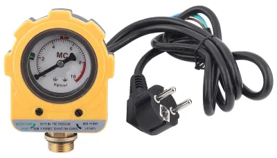 Druckschalter 0–10 bar, 220 V, einstellbar, für Wasserpumpe