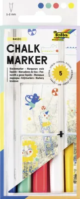 Obrázek produktu pro folia 390569 folia Křídové fixy PASTEL, sada 5 ks