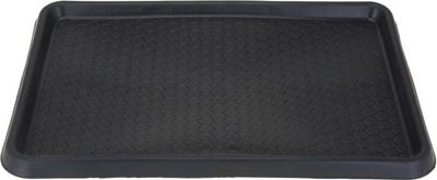 Schwarze Schuhabdeckmatte DRY PAD 60x40cm