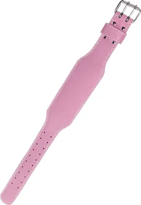 Image de Ceinture d'haltérophilie en cuir microfibre, soutien lombaire, ceinture de fitness pour la musculation et l'entraînement, taille 95 cm, rose