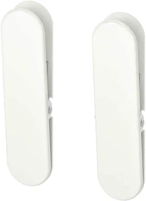 Produktbild von Famanu Pegboard Clips Set von 2 - Weiße Organizer-Haken für Wandaufbewahrung