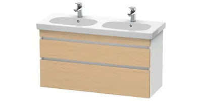 Produktbild von Waschtischunterbau DURASTYLE 453x1150x610mm eiche natur / weiß matt eiche natur / weiß matt