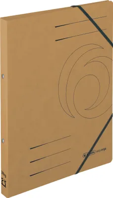 Produktbild von Herlitz Ringhefter A4 Quality braun 2 Ring-Mechanik
