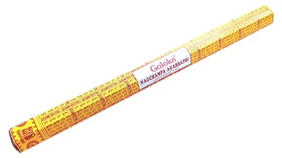 Immagine prodotto di Bastoncini di incenso Goloka "Nag Champa" Garden Sticks Hexa, 7 pezzi, 40 cm ciascuno