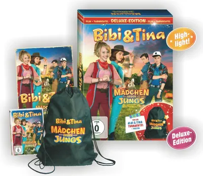 Produktbild von Bibi & Tina 3 - Mädchen gegen Jungs Deluxe (Kinofi