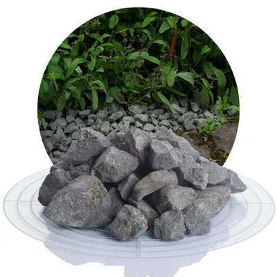 Produktbild von Schicker Mineral-Basalt Ziersplitt anthrazit 25 kg-16-32mm