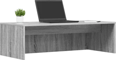 Produktbild von (Design 2026） Wandtisch Graues Sonoma 100 x 45 x 30cm Holzwerkstoff - HOMMIE 425505 - Kommoden